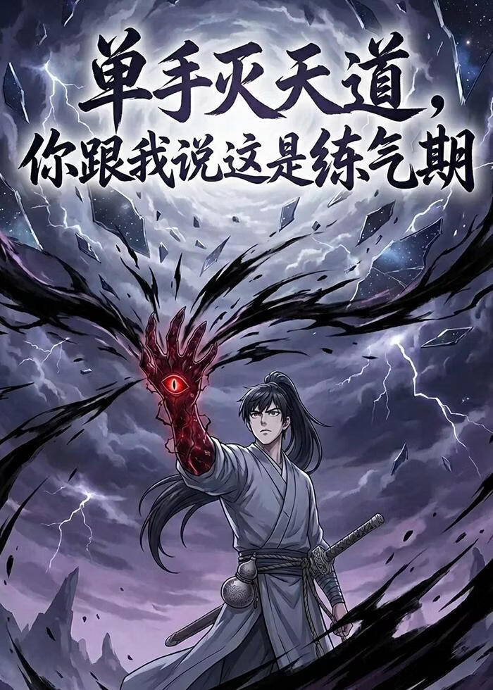 单手灭天道你跟我说这是练气期封面图