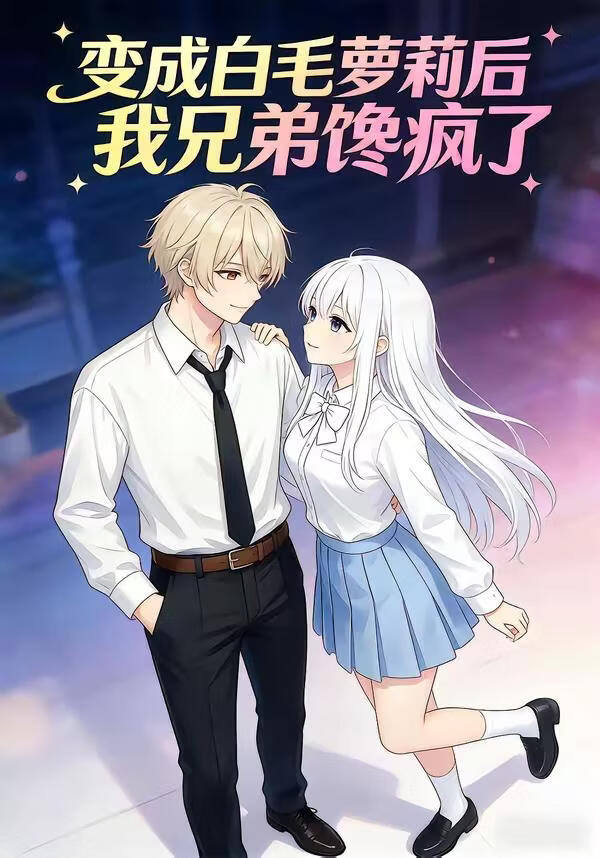 变成白毛萝莉后我兄弟馋疯了封面图