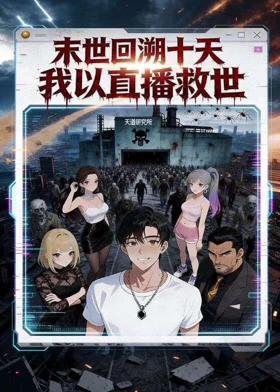 末世回溯十天，我以直播救世封面图