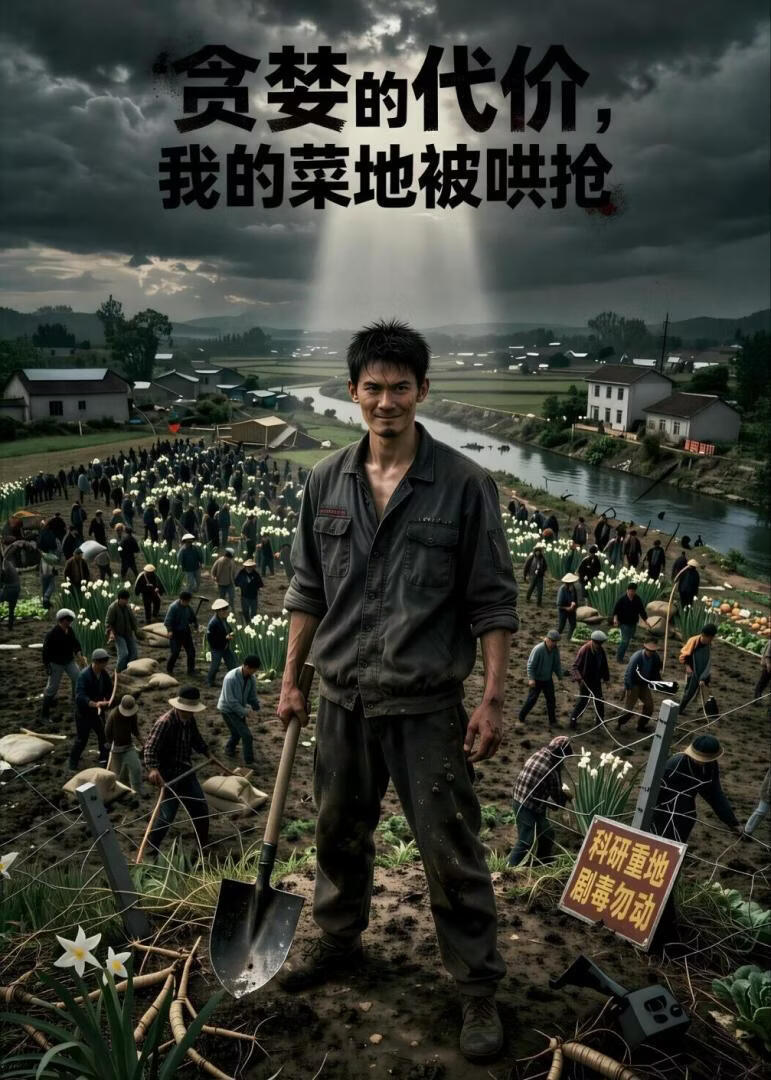 贪婪的代价，我的菜地被哄抢封面图