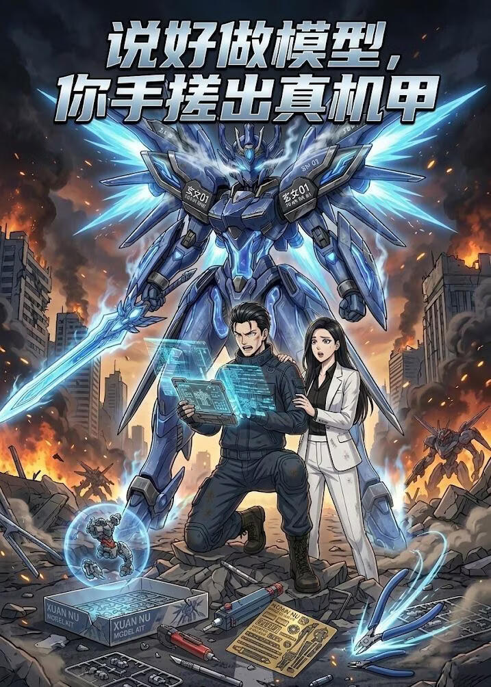 说好做模型，你手搓出真机甲封面图