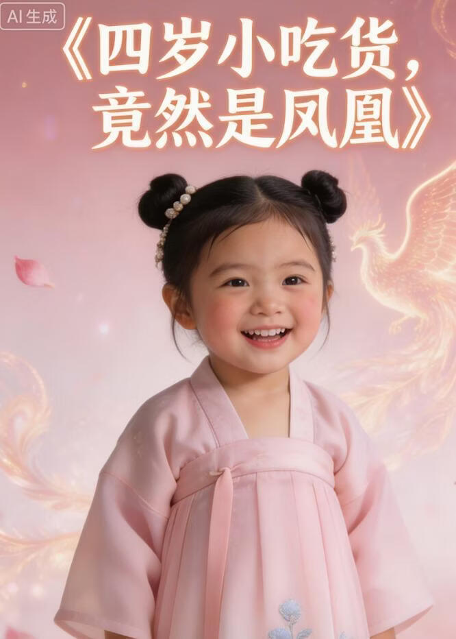四岁小吃货，竟然是凤凰