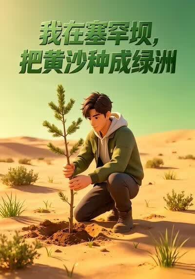 我在塞罕壩，把黃沙種成綠洲