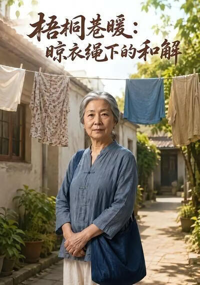 梧桐巷暖:晾衣绳下的和解