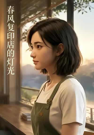 春风复印店的灯光