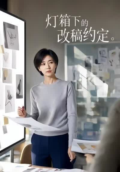 灯箱下的改稿约定