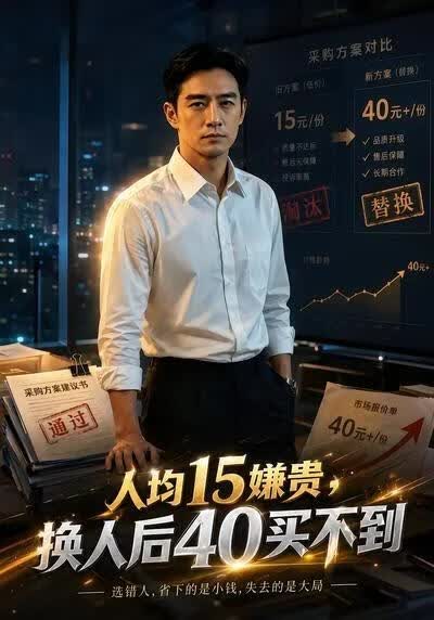 人均15嫌贵，换人后40买不到