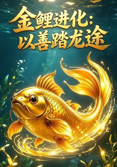 金鲤进化以善踏龙途