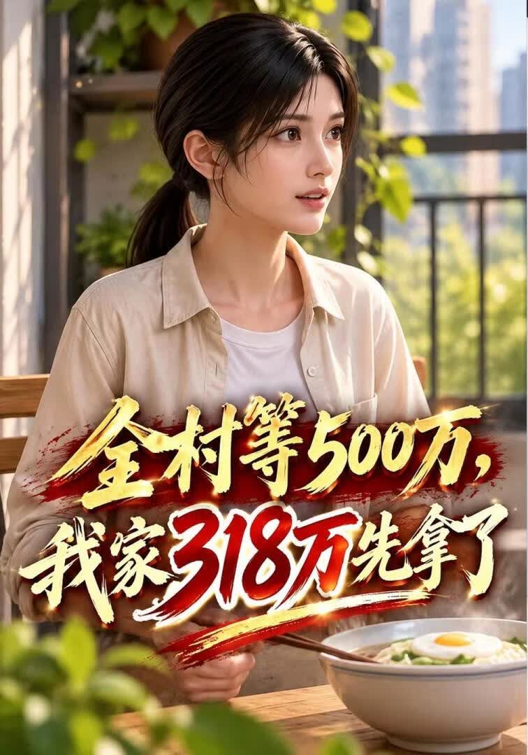 全村等500万，我家318万先拿了 海报