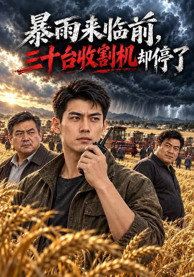 暴雨来临前，三十台收割机却停了封面图